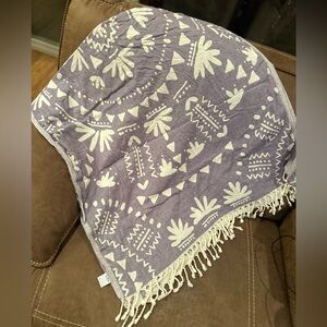 Sand Cloud Boho Purple Beach Towel